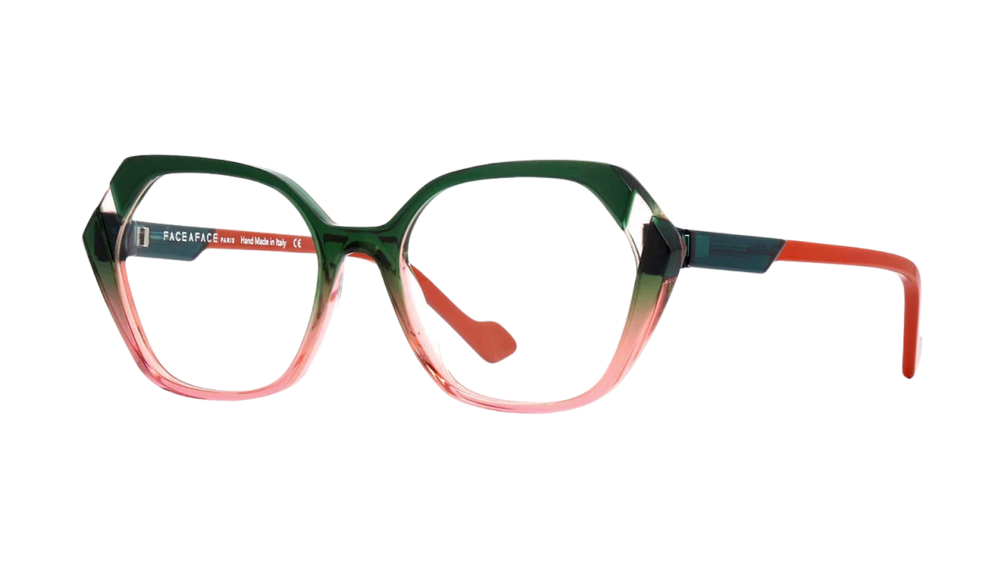 Face a Face Witty 2 - 1946 - Pink and Green Degrad