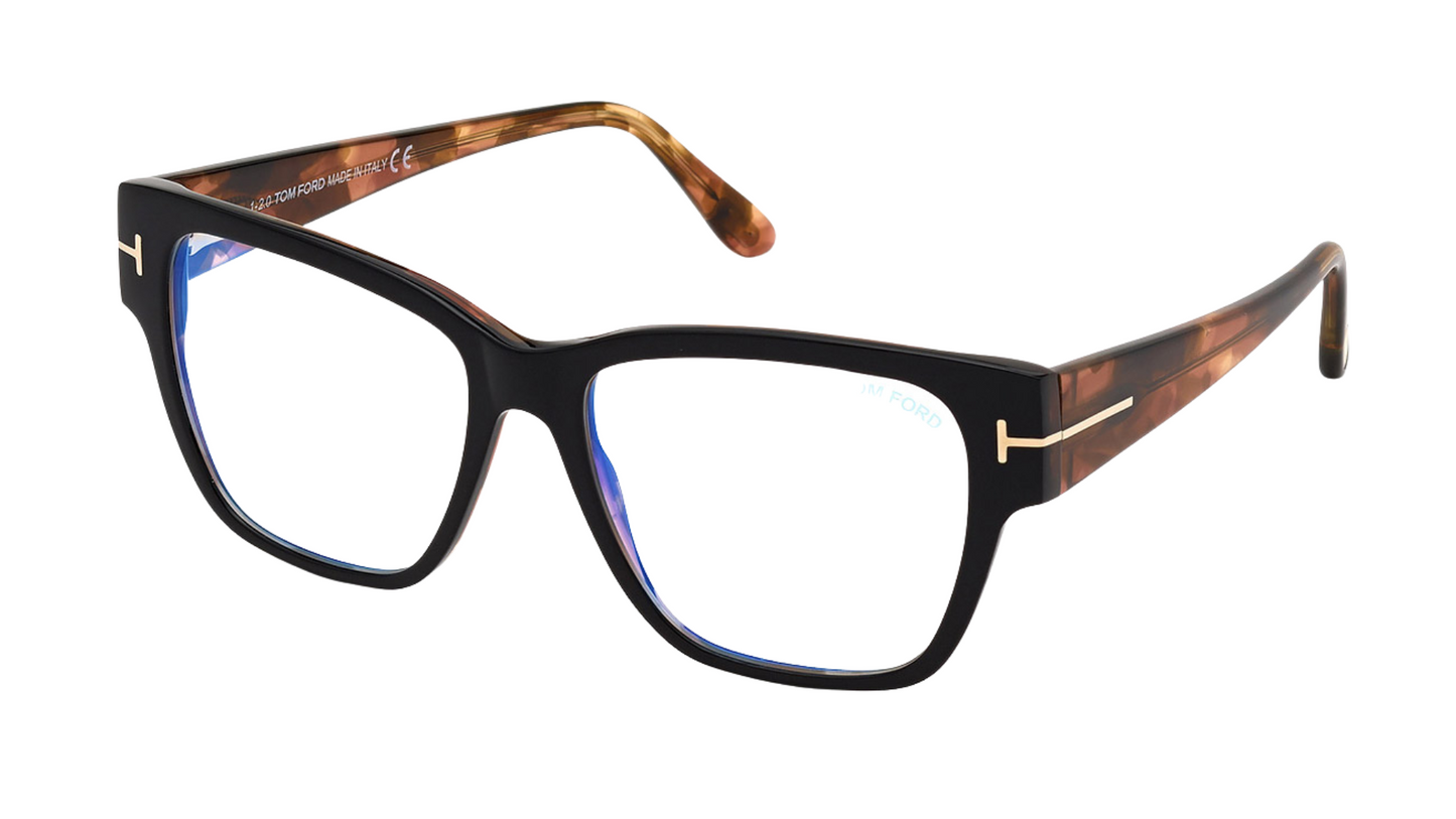 FT5745-B Black and Antique Pink Havana