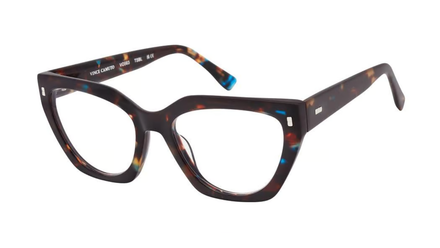 VO563 Tortoise/Blue Multi