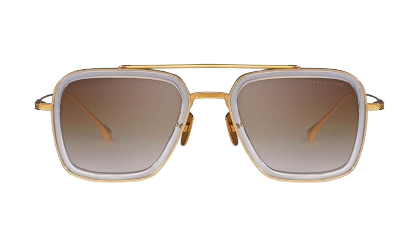 Dita FLIGHT.006 - L-CLR-GLD - Gold/Clear