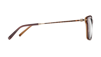 Matsuda M2037 - ALBR-AG - Almond Browny - Antique Gold