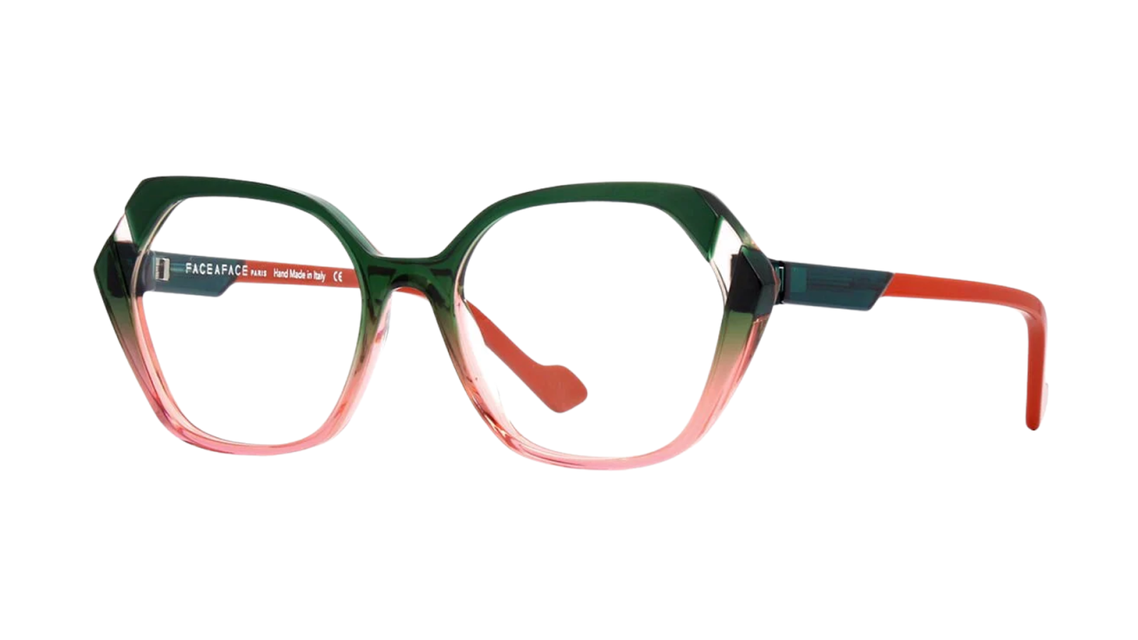 Face a Face Witty 2 - 1946 - Pink and Green Degrad