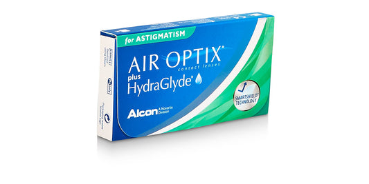 AIR OPTIX® plus HydraGlyde® for Astigmatism