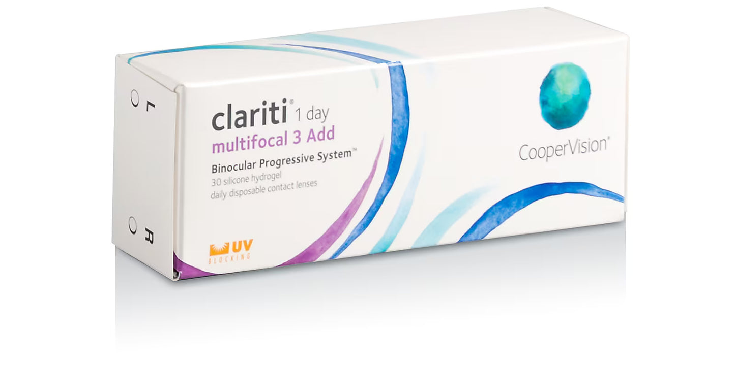 Clariti 1 Day Multifocal 3 Add 30pk