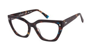 Tortoise/Blue Multi