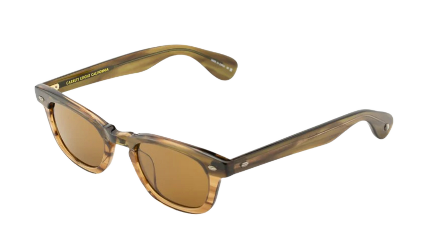 LO-B Faded Bamboo Green Horn / Pure Coffee