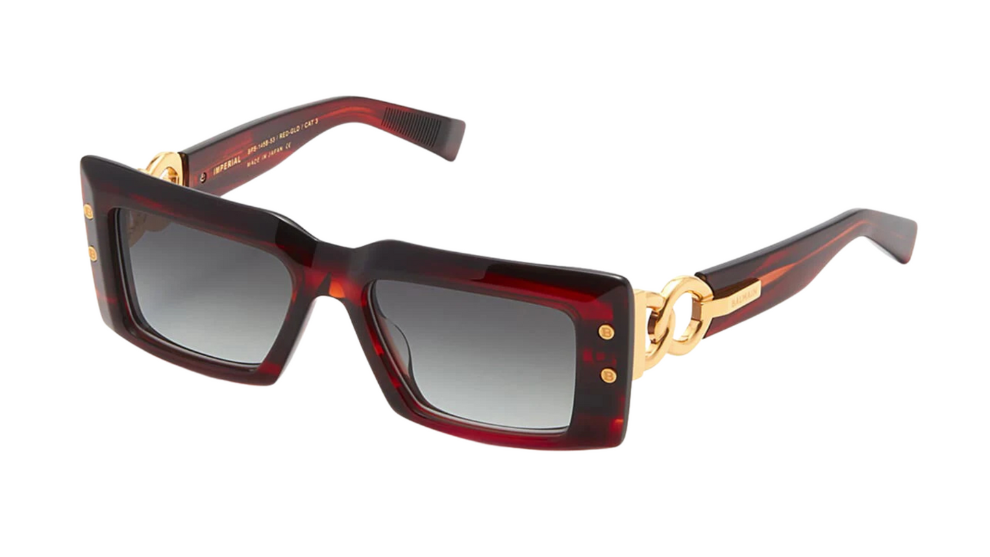 IMPERIAL Dark Red with Gold